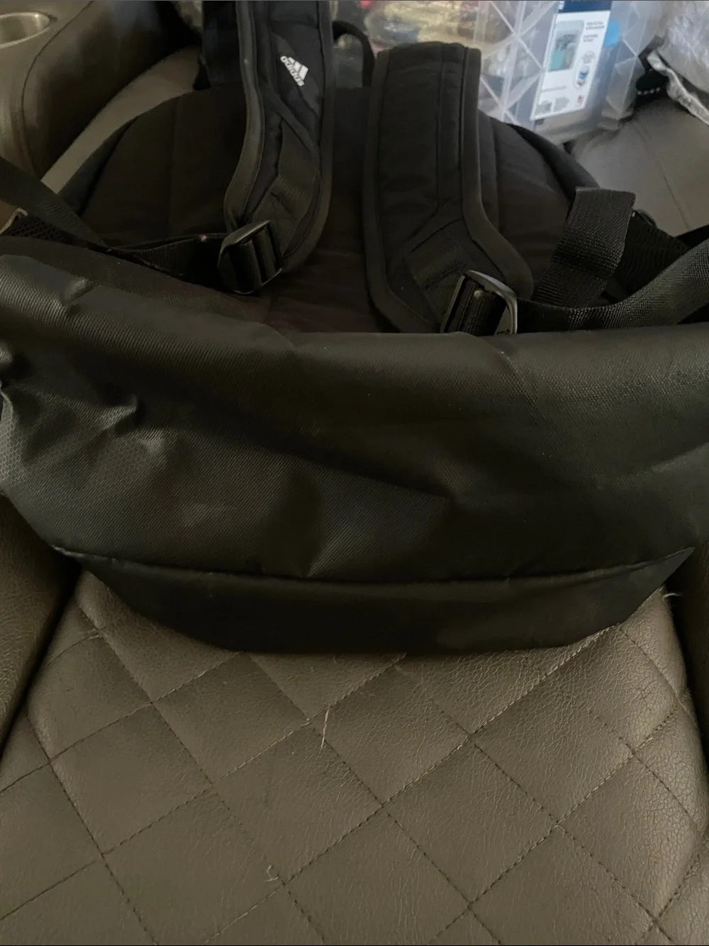 adidas Black Multi-Pocket Everyday Backpack